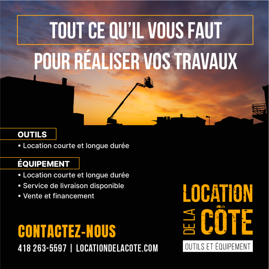 Location de la côte Location de la côte